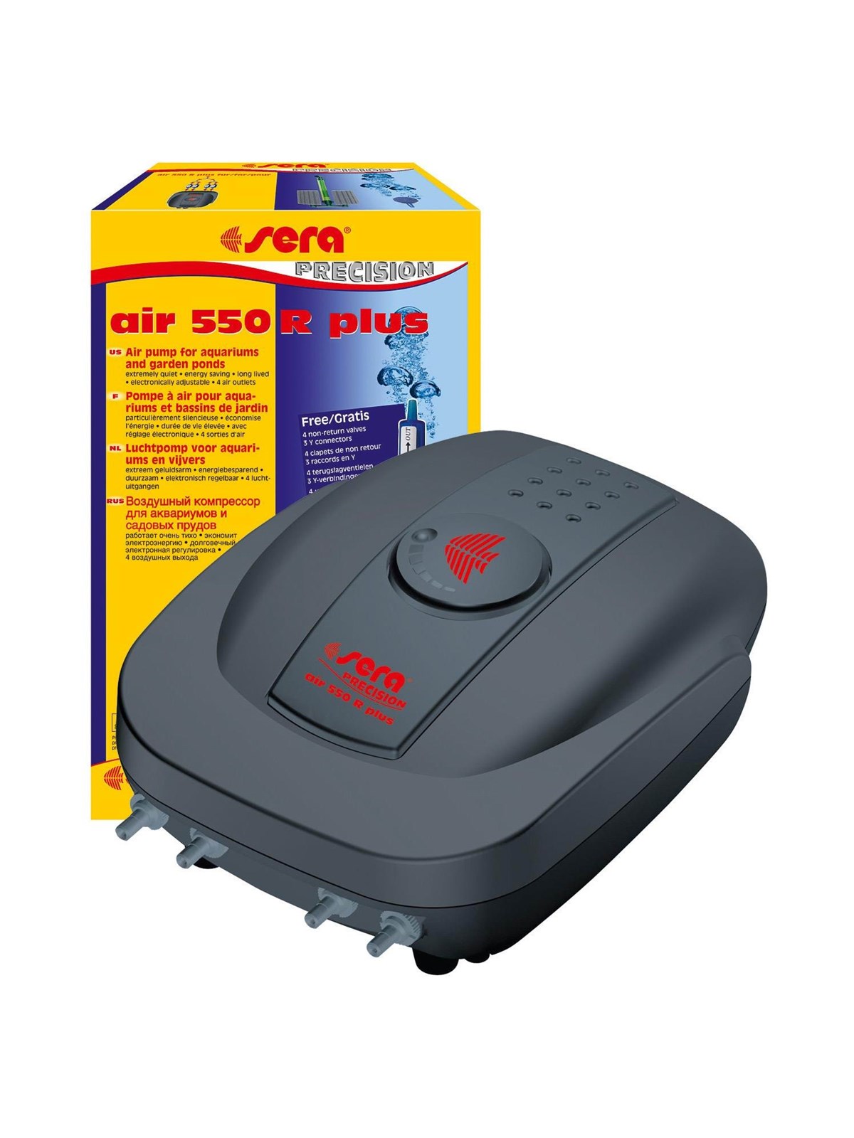 SERA Air 550 R Plus, Fisk