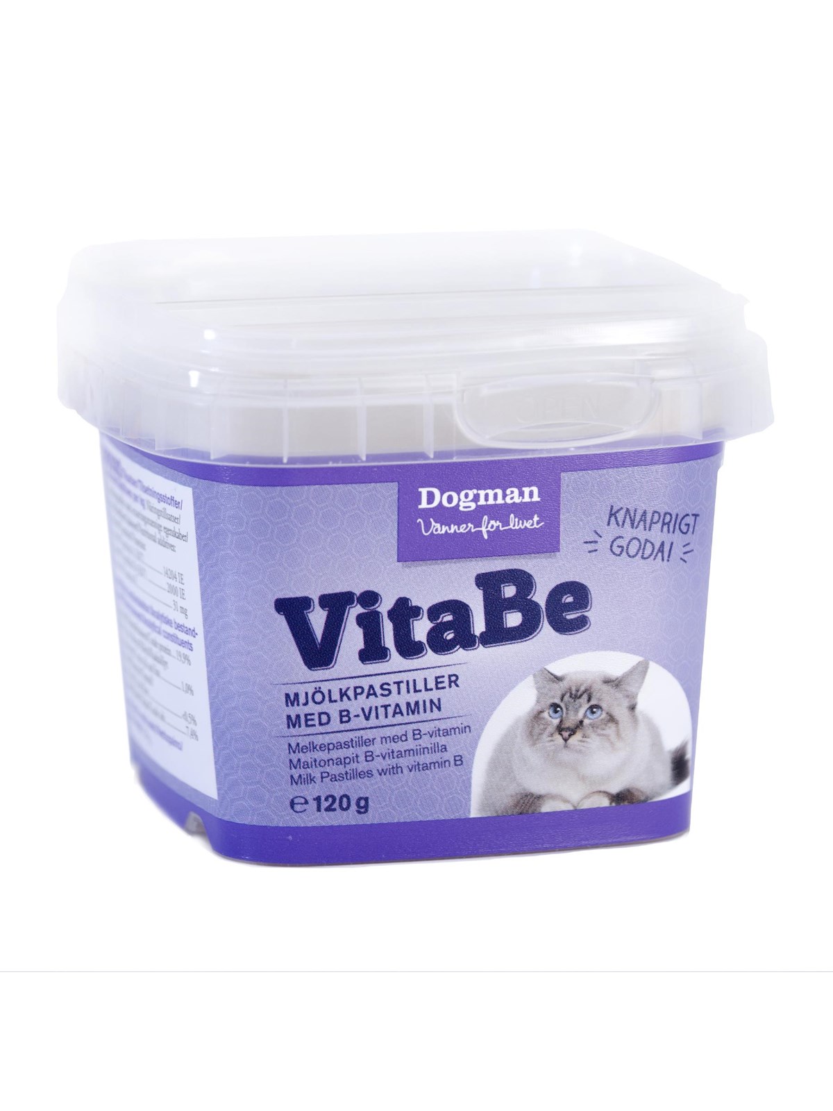 Dogman Mælketabletter med ølgær og B-vitaminer til katte 120g, Katteudstyr