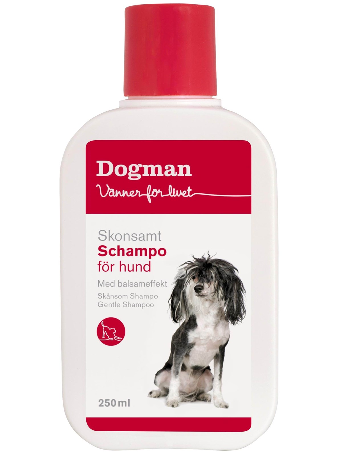 Dogman Skånsom Hundeshampoo - Mild og Fugtgivende 250ml, Hundeudstyr