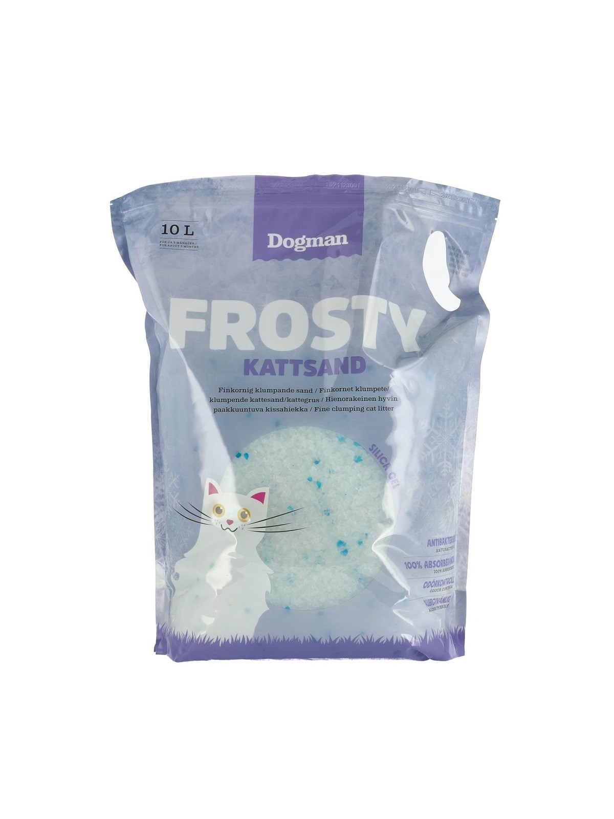 Dogman Cat Litter Frosty Original 10L, Katteudstyr