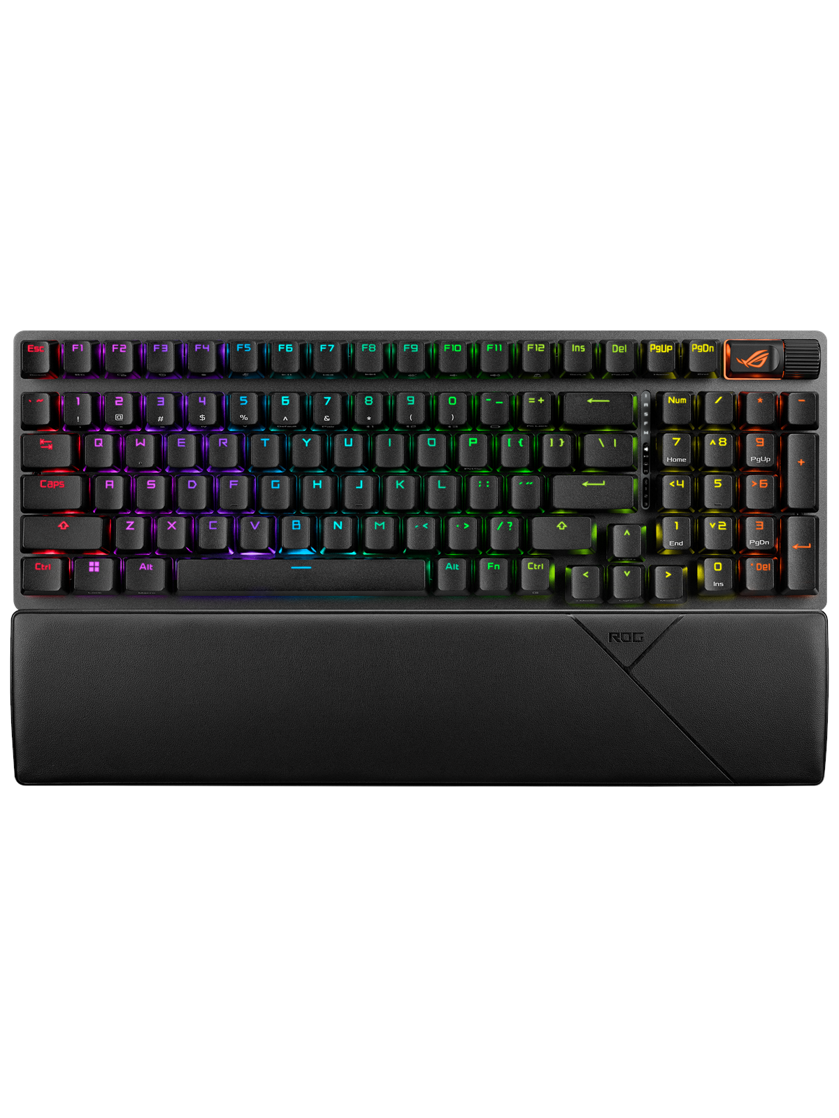 ASUS ROG Strix Scope II 96 Wireless - Gaming Tastatur - Nordisk - Sort, Tastatur