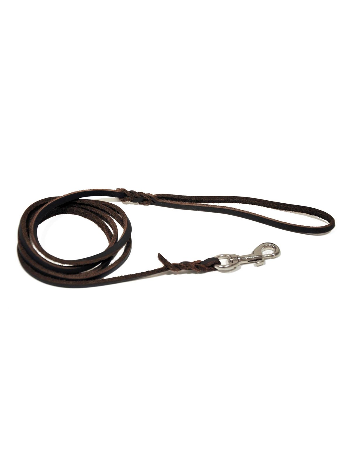 Dogman Leather Leash Lina Brown L 18mm x 180cm, Hundeudstyr