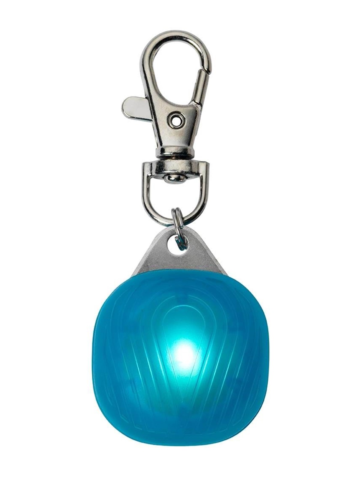 Dogman Dog Safety Light Flashing Lamp Burger LED Turquoise, Hundeudstyr