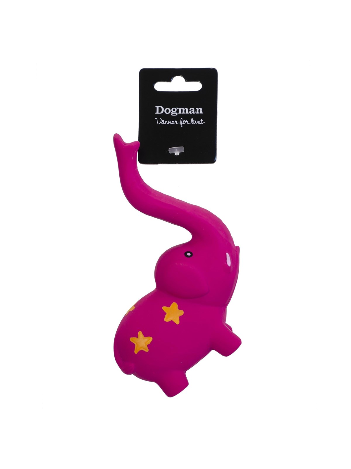 Dogman Hundelegetøj Latex Elefant 15cm, Hundeudstyr