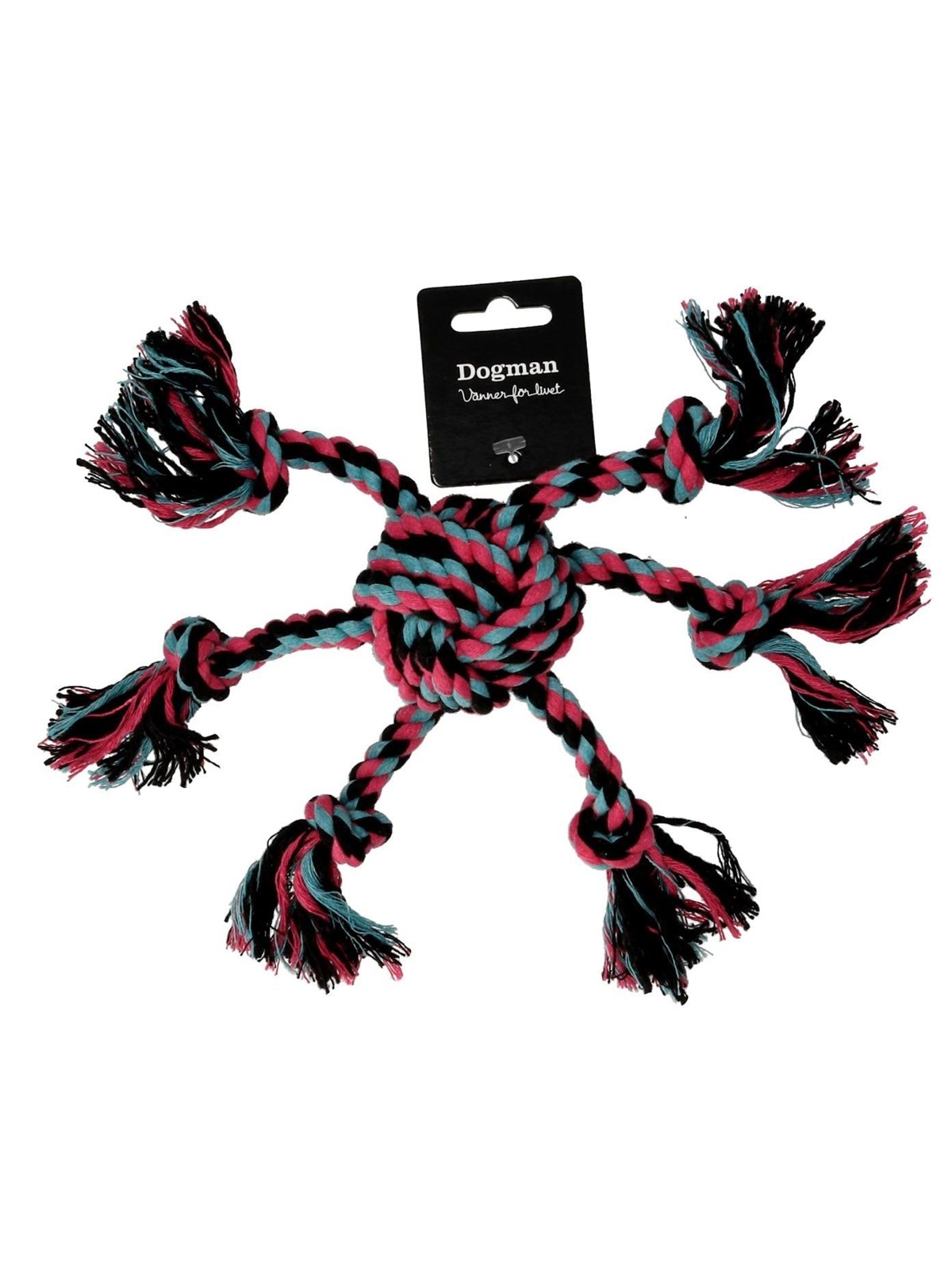 Dogman Hundelegetøj Reb Edderkop 28cm, Hundeudstyr
