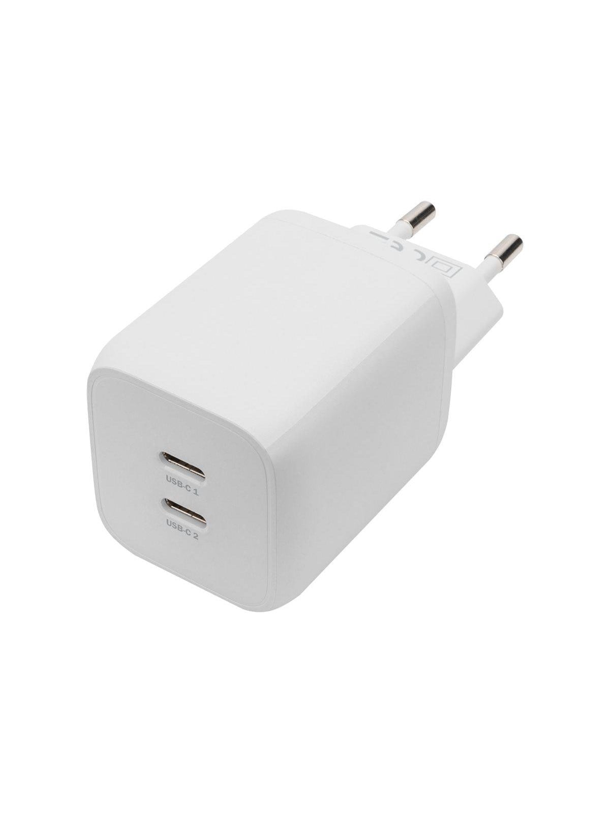DIGITUS power adapter - GaN - 24 pin USB-C - 65 Watt, Mobil Oplader