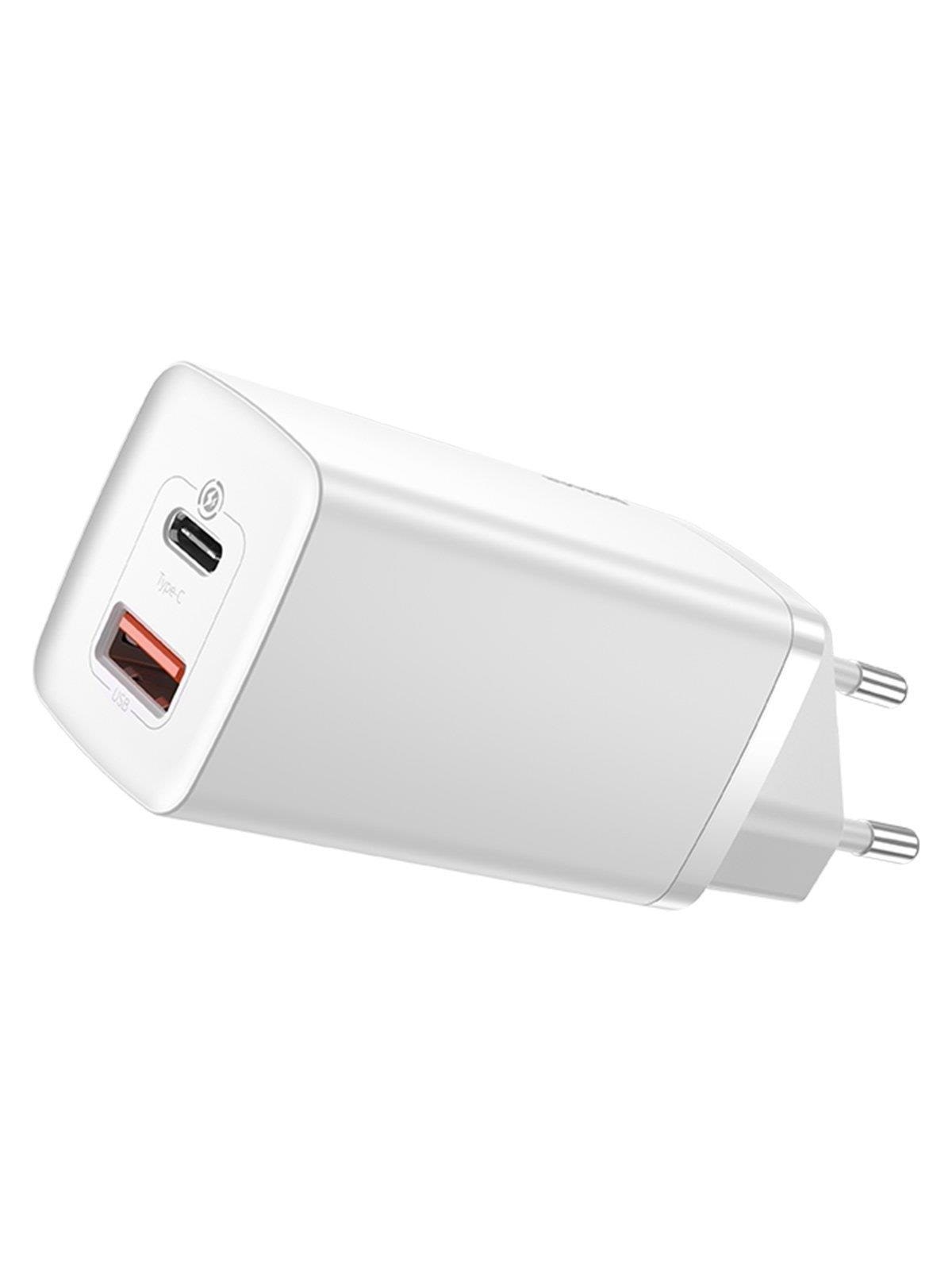 Baseus Quick Travel Charger GaN2 Lite USB+C 65W EU, Mobil Oplader