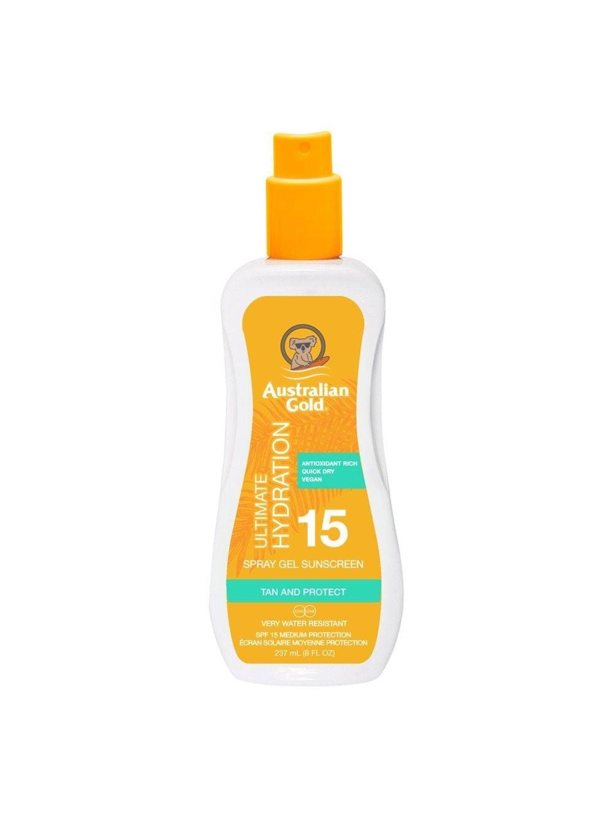 Australian Gold Ultimate Hydration Spray Gel SPF, Kropspleje