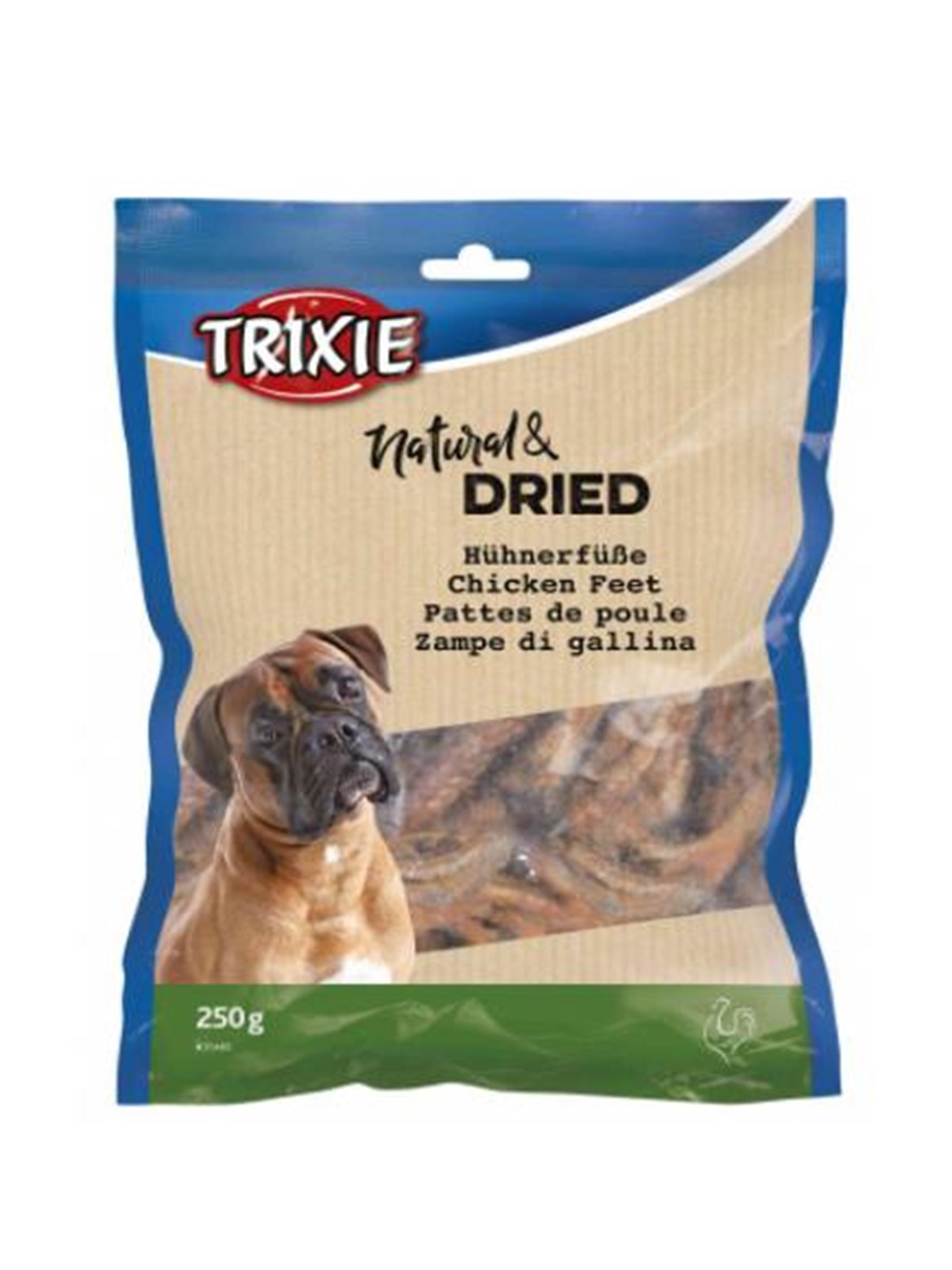 Trixie Chicken Feet 250g, Hundeudstyr