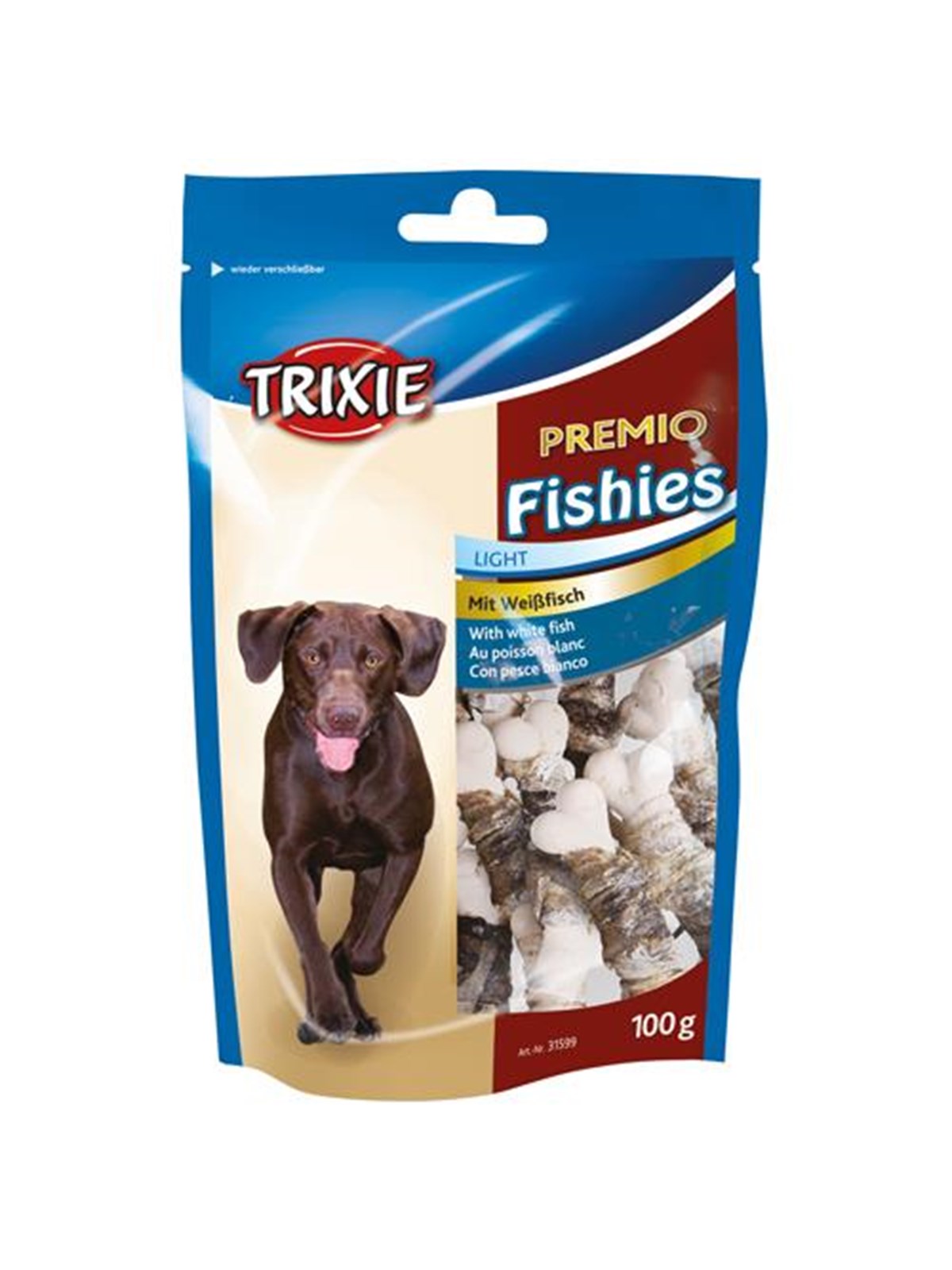 Trixie Premio Fishies 100 g, Hundeudstyr