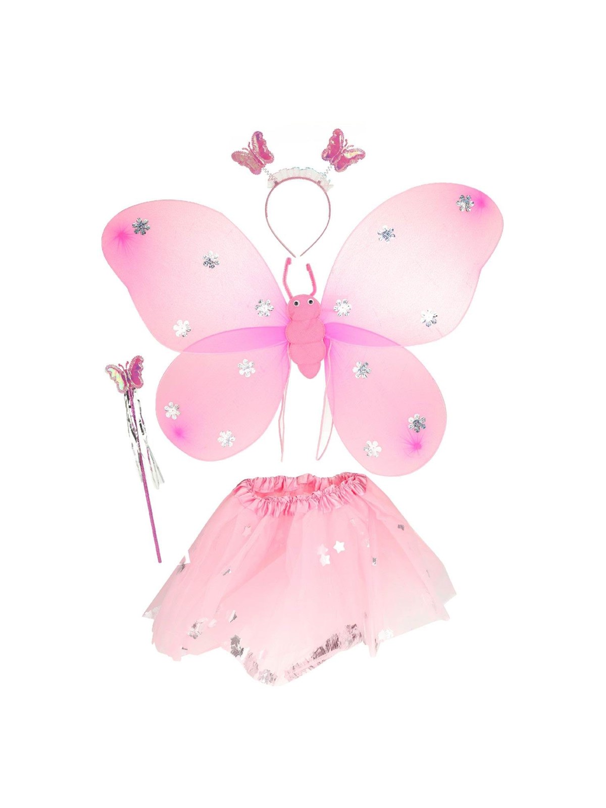 Toi-Toys Princess Friends Dress Up Set Butterfly Fairy with, Kostume