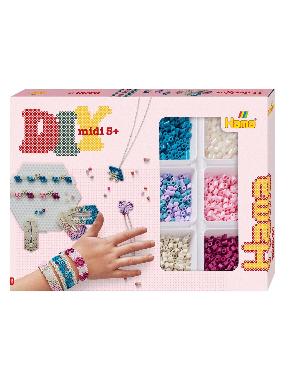 Hama Ironing Bead Set Activity Box 11 Designs, Kreativt Legetøj