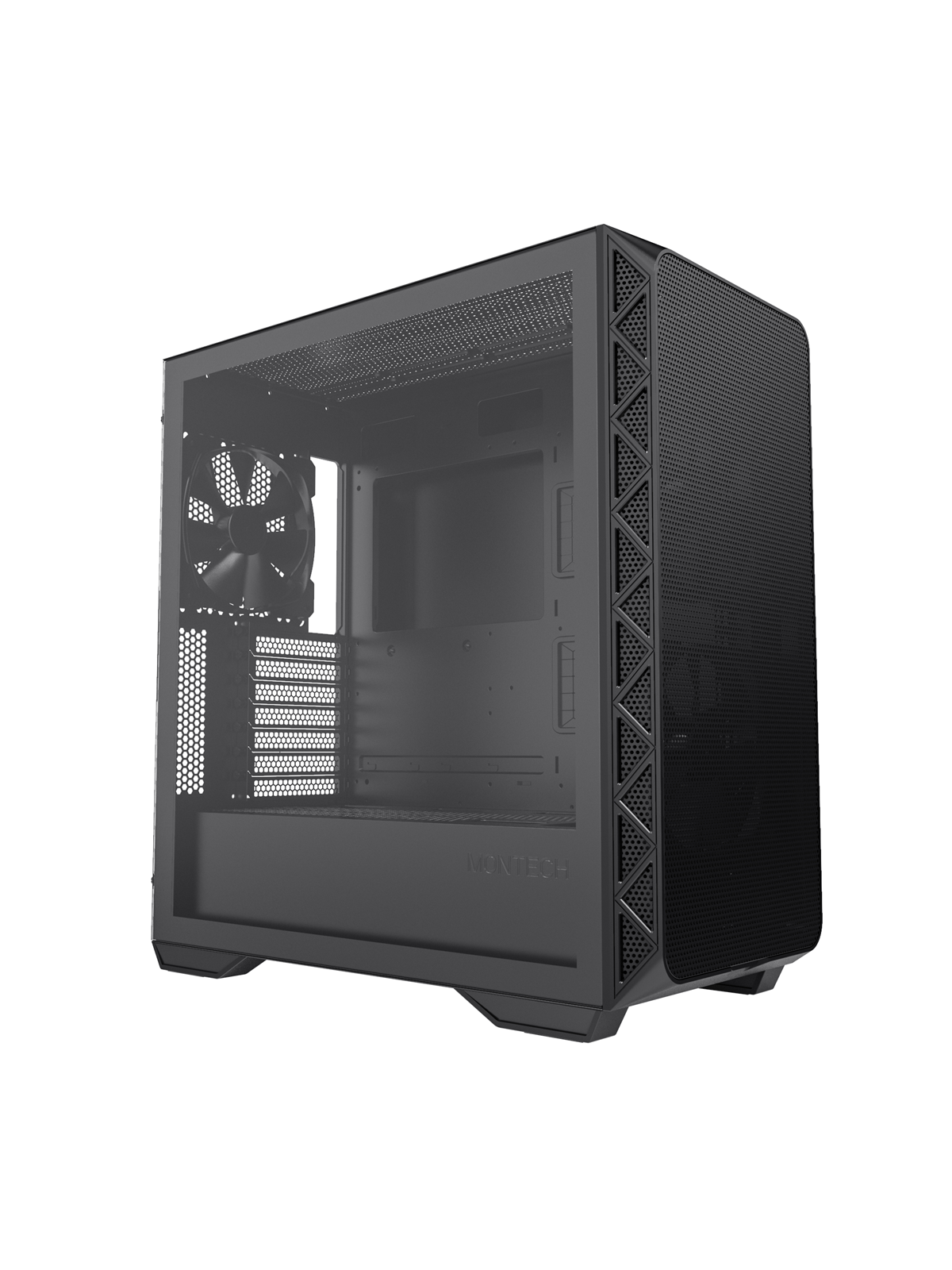 Montech Air 903 Base - Black - Kabinet - Miditower - Sort, Kabinet