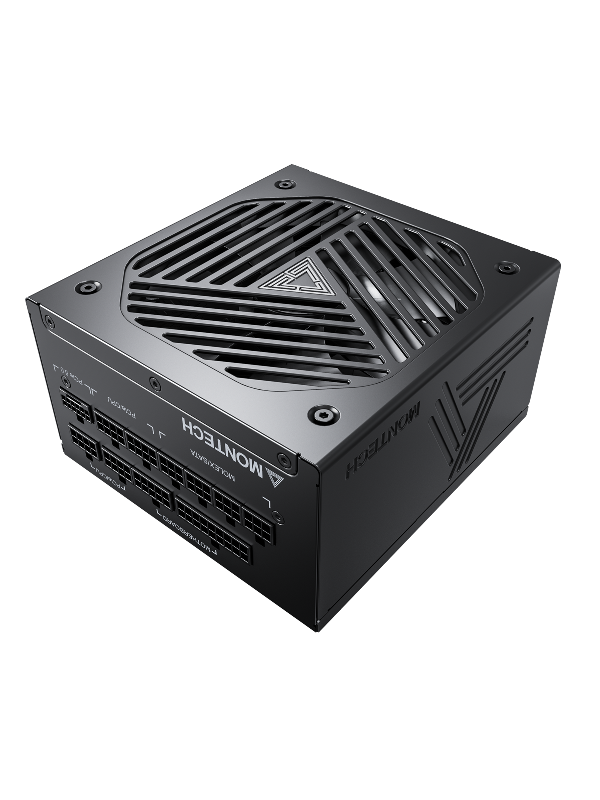 Montech Titan 1000 Strømforsyning - 1000 Watt - 135 mm - ATX - 80 Plus Gold certified