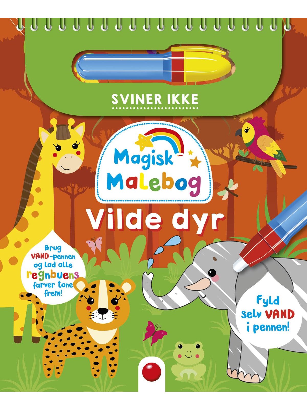 Magisk malebog: Vilde dyr - Hobby, Hobby