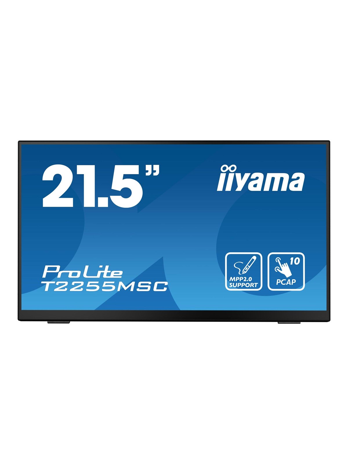 21" iiyama ProLite T2255MSC - 1920x1080 (FHD) - 60Hz - IPS, Computerskærm