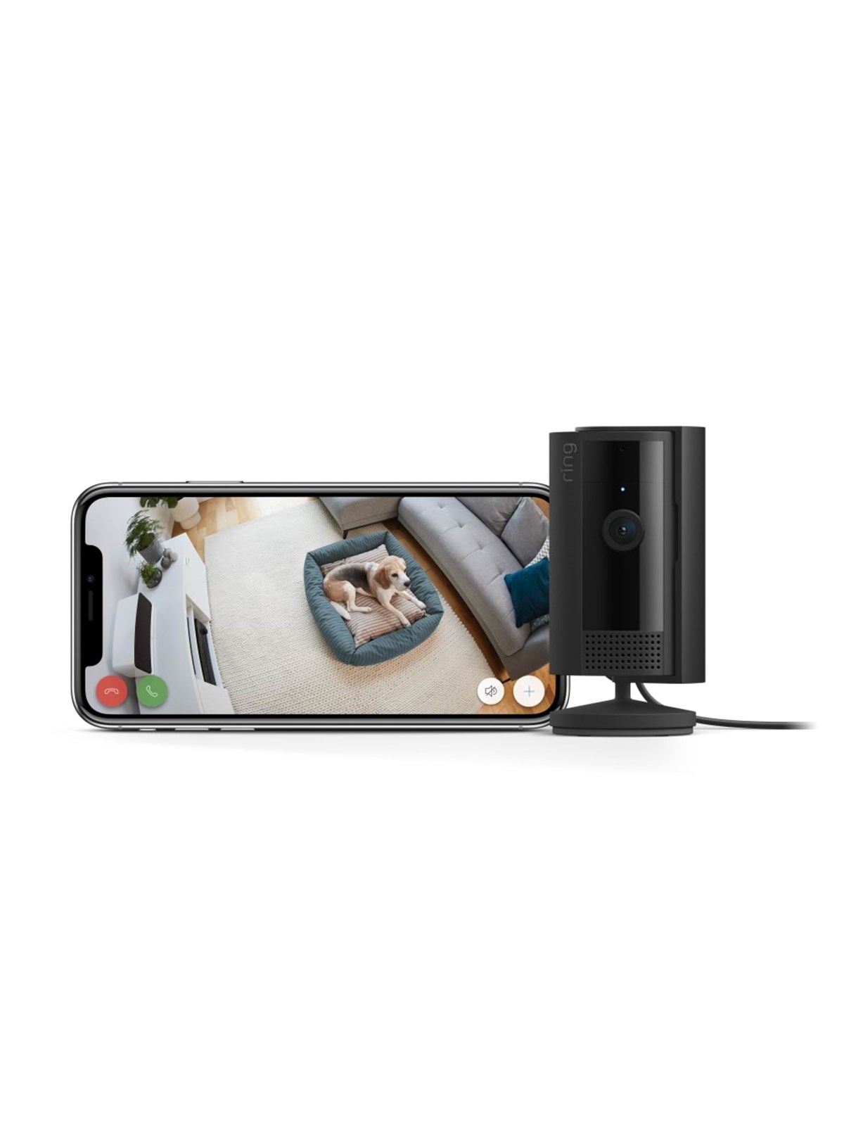 Ring Indoor Camera (2. gen.) - Sort, Smart Home
