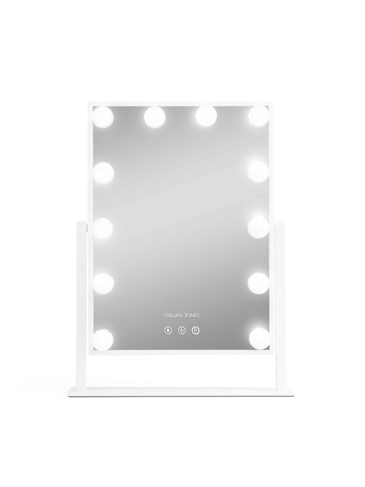 Gillian Jones LED-lys Hollywood-spejl hvid, Makeupspejl
