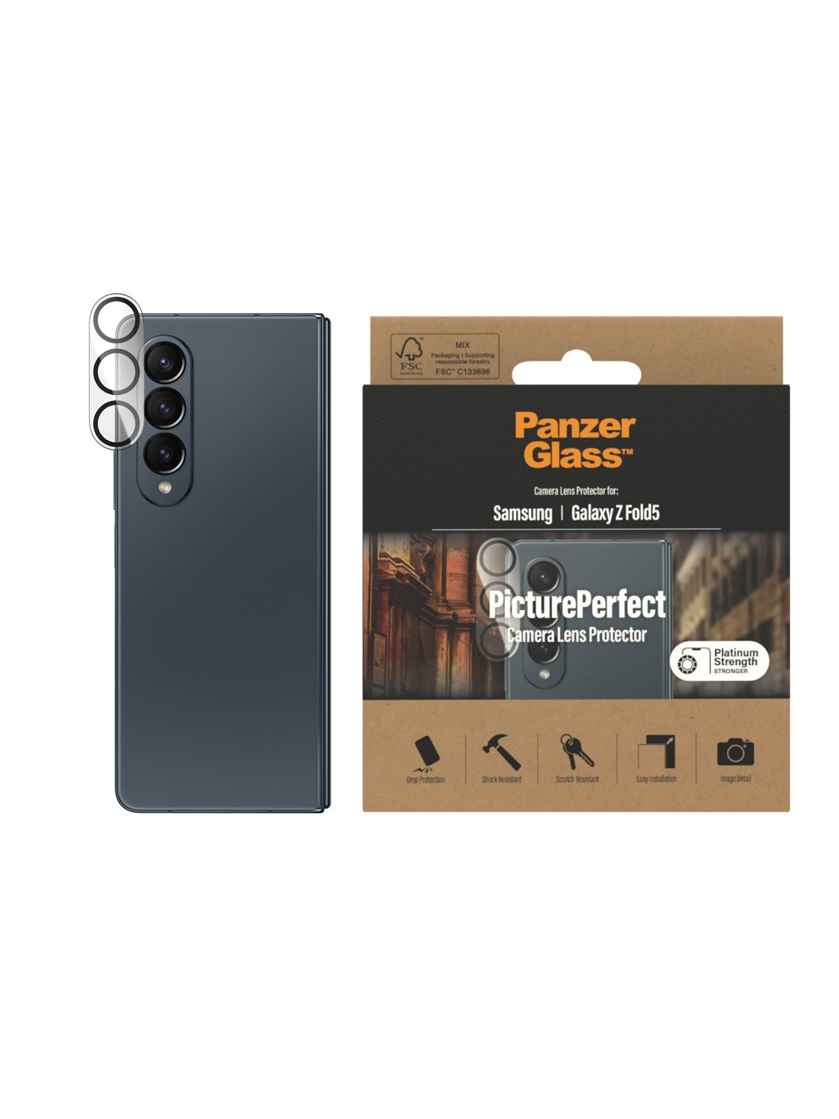 PanzerGlass PicturePerfect Camera Lens Protector Samsung Galaxy Z Fold 5