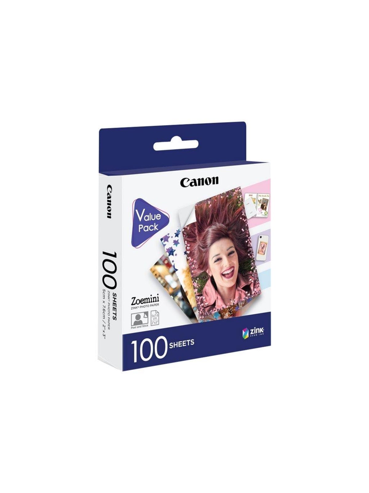 Canon Paper ZP-2030 for Zømini 100ark, Fotopapir