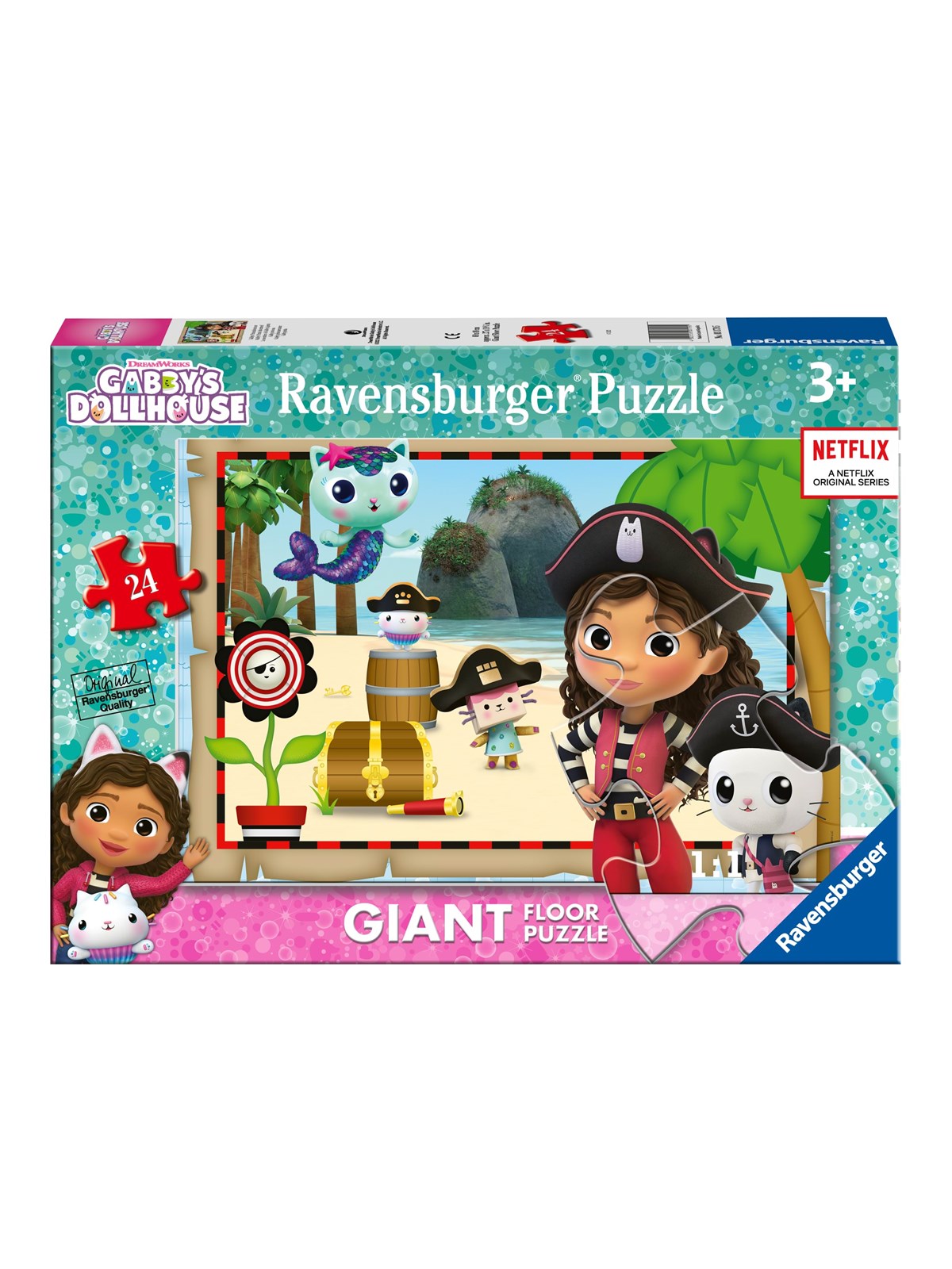 Ravensburger Gabby's Dollhouse Giant Floor puzzle B 24p Floor