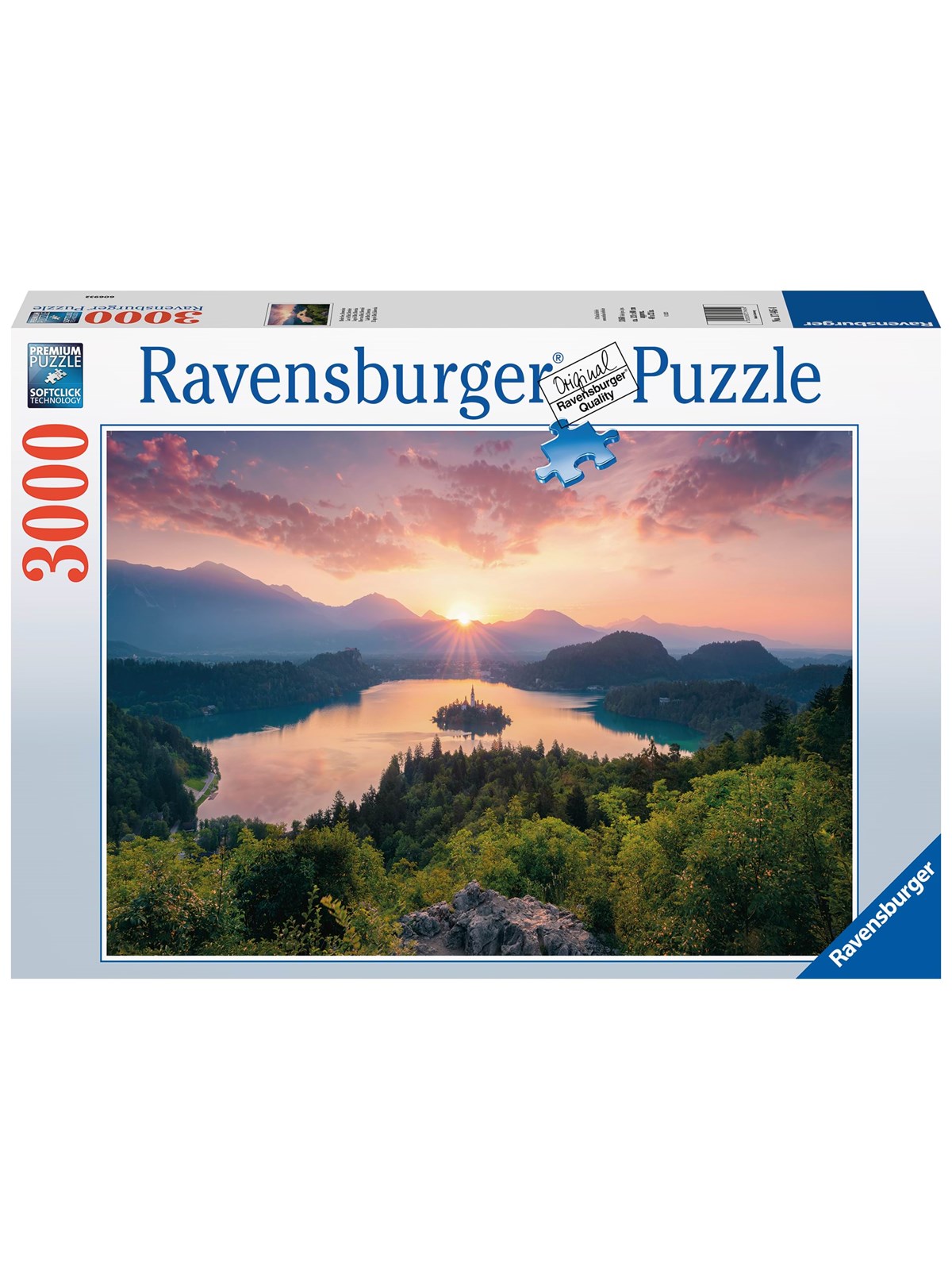 Ravensburger Lake Bled Slovenia 3000p