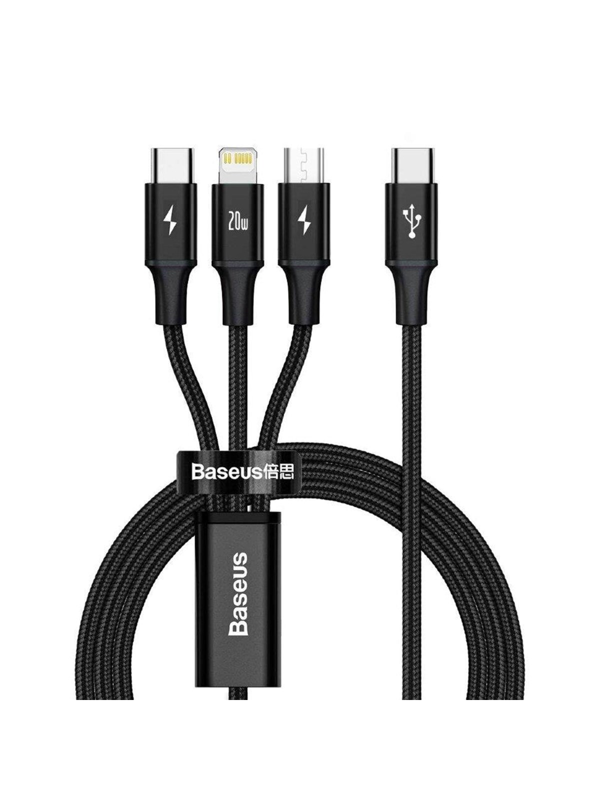 Baseus Rapid 3-in-1 USB cable, Usb Kabel