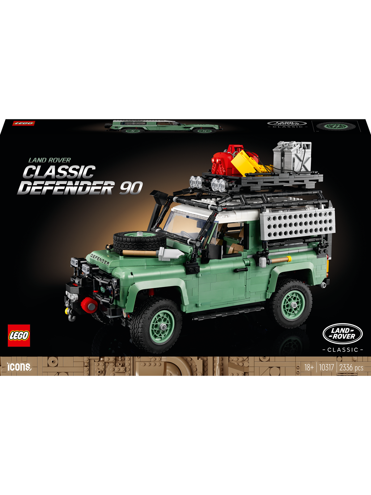 LEGO Icons 10317 Land Rover Classic Defender 90