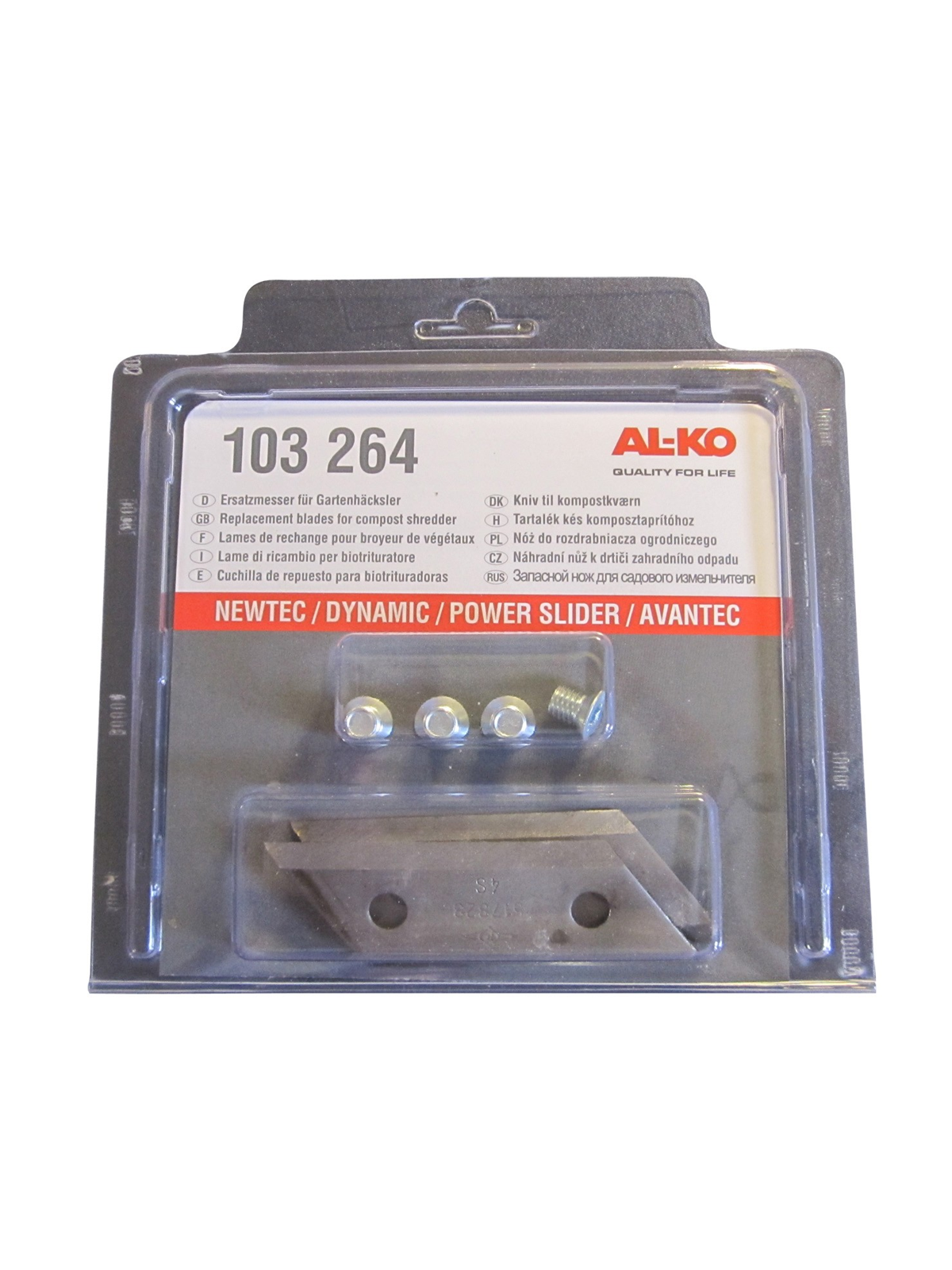 AL-KO Kniv Newtec/Powerslid 76 mm, Værktøj