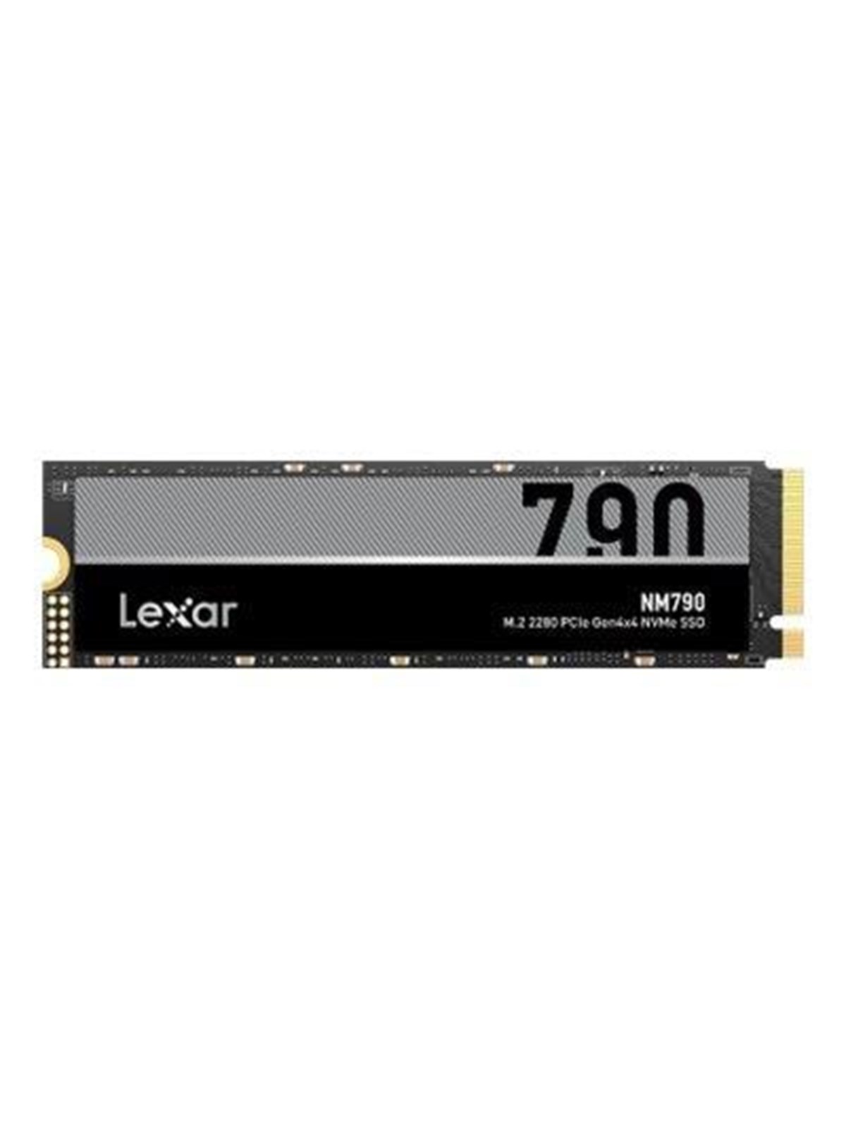 Lexar NM790 SSD - 2TB - M.2 2280 - PCIe 4.0 - Uden køleprofil, Ssd Harddisk