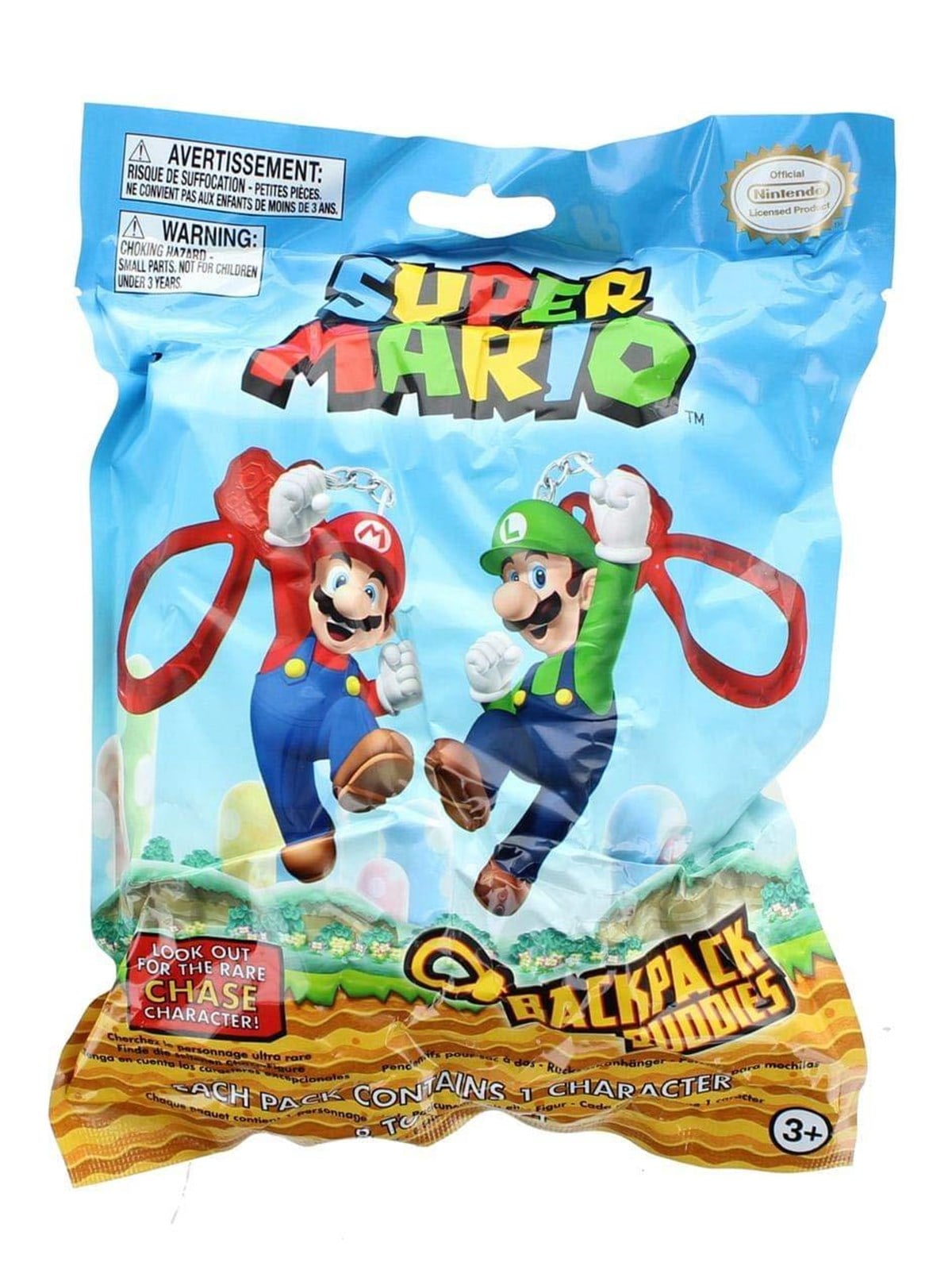 Paladone - Super Mario Backpack Buddies - Nøglering, Merchandise