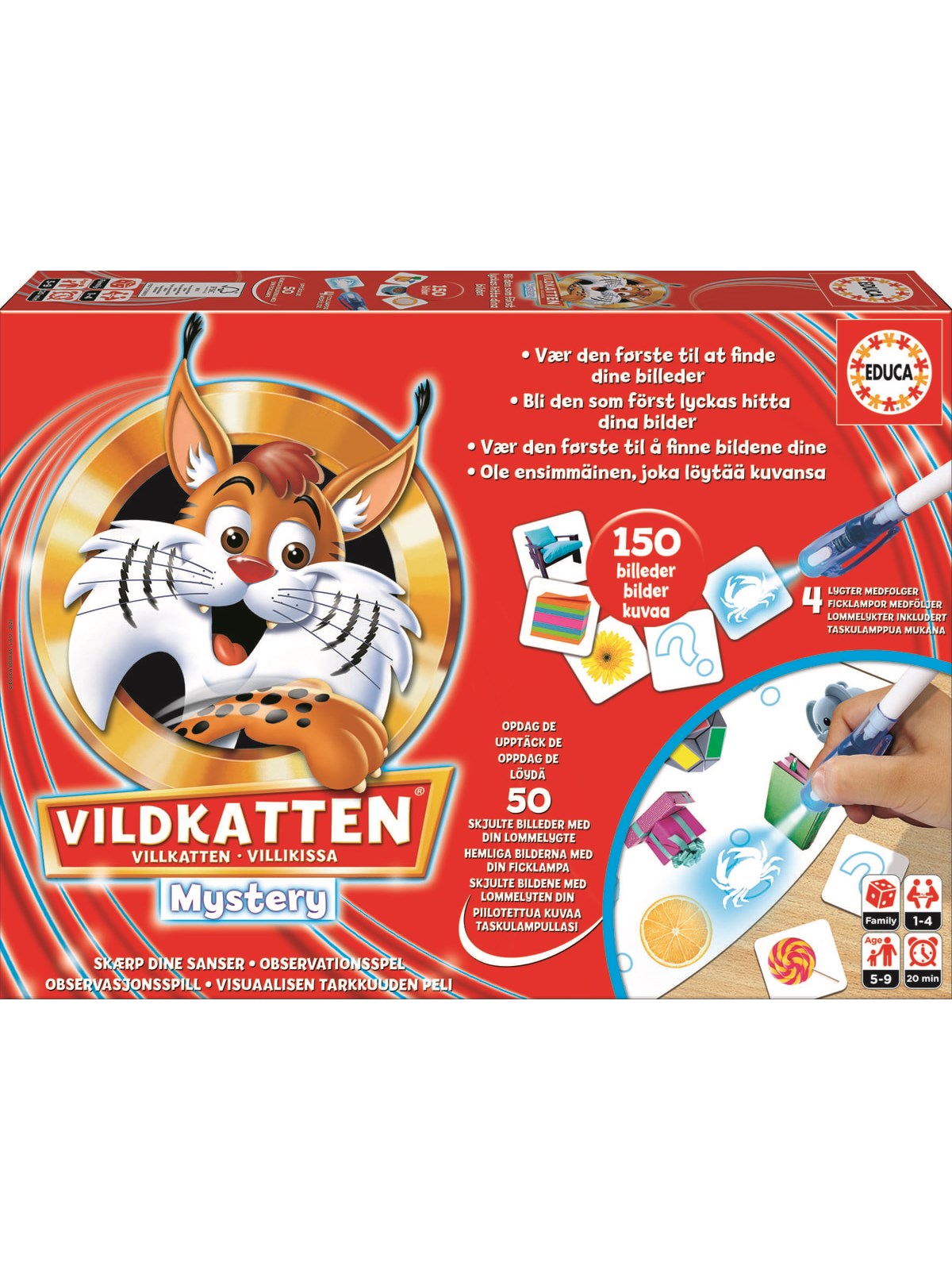 Vildkatten Mystery 150 Brikker