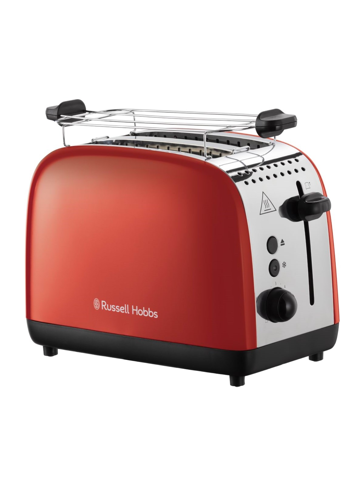 Russell Hobbs Brødrister Colours Plus 2S Toaster Red - 26554-56, Brødrister