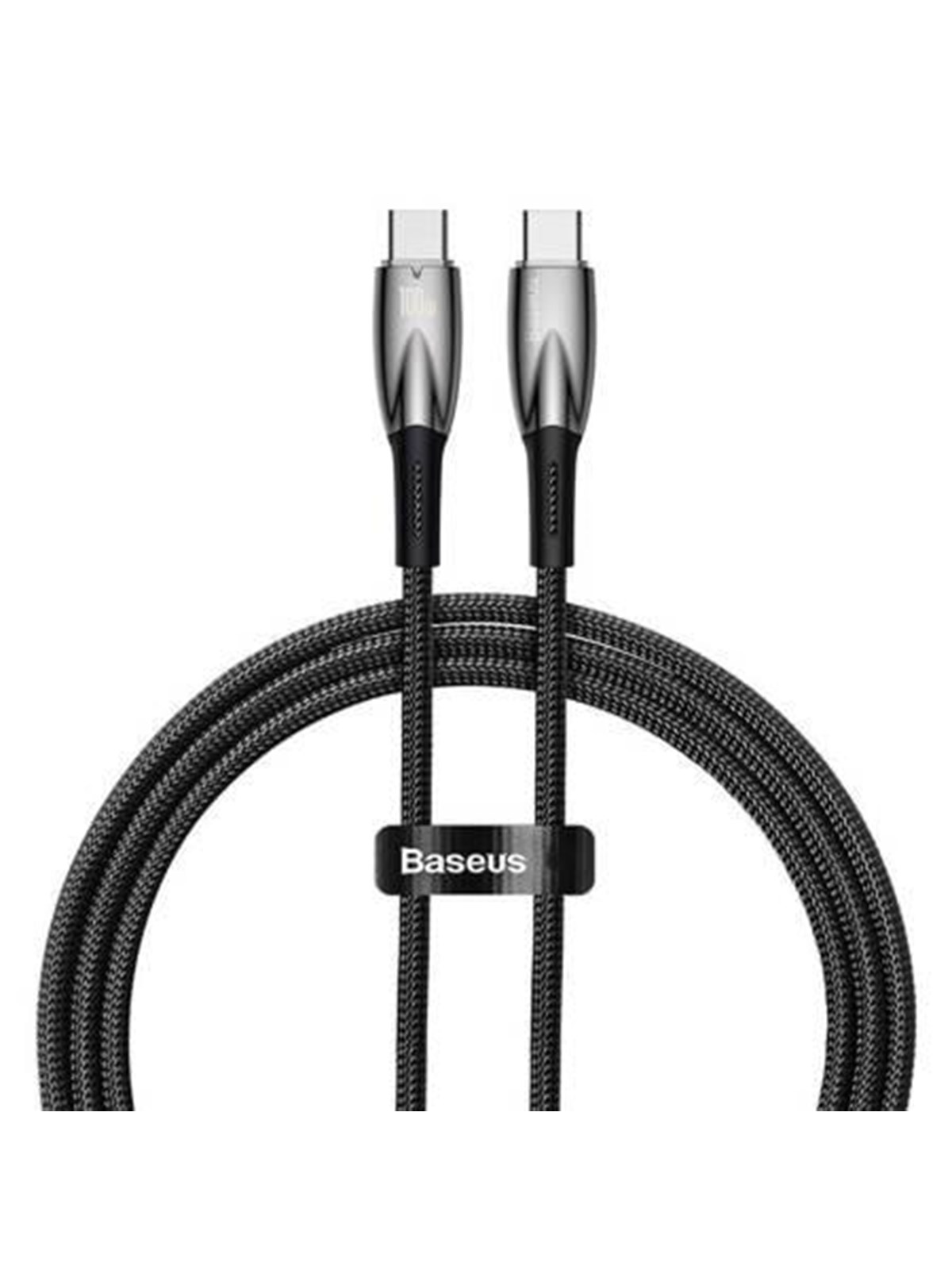 Baseus USB-C cable for USB-C Glimmer Series 100W 1m (Black), Usb Kabel