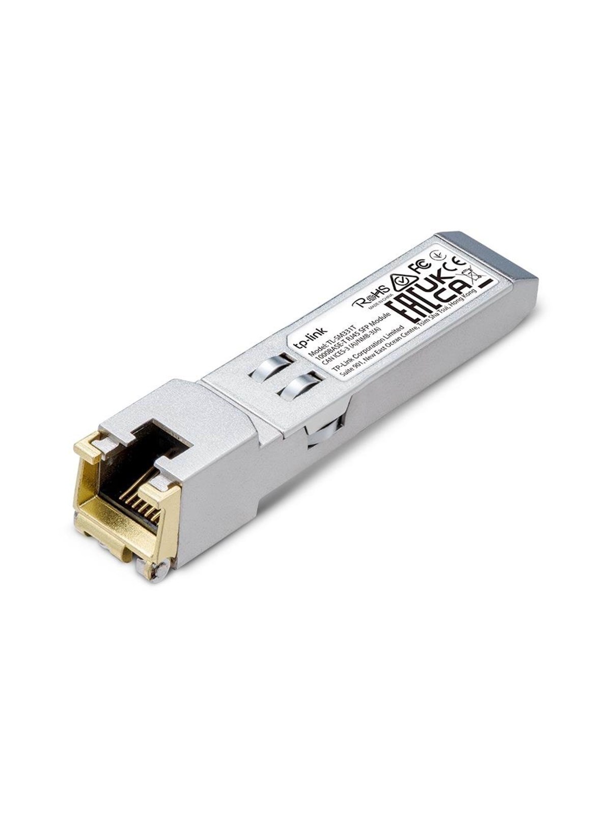 TP-Link TL-SM331T 1000BASE-T RJ45 SFP Module, Transceiver