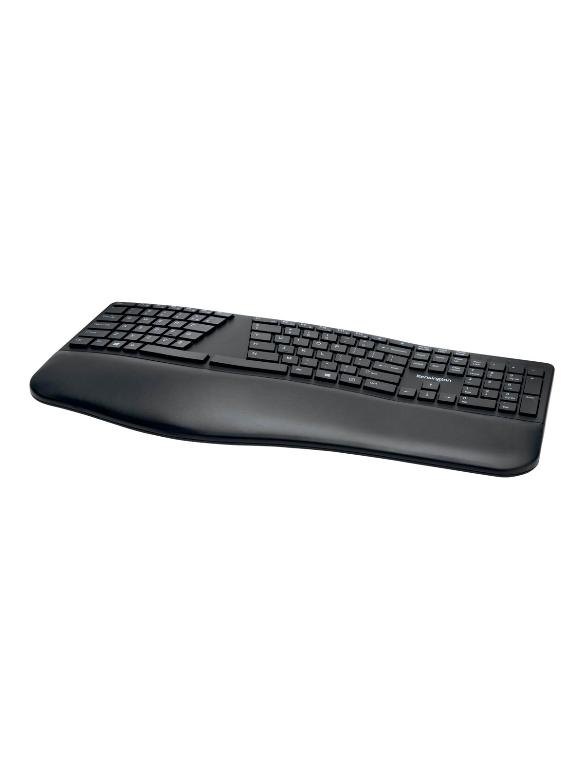 Kensington Pro Fit Ergo Wireless Keyboard - Tastatur - Amerikansk engelsk - Sort