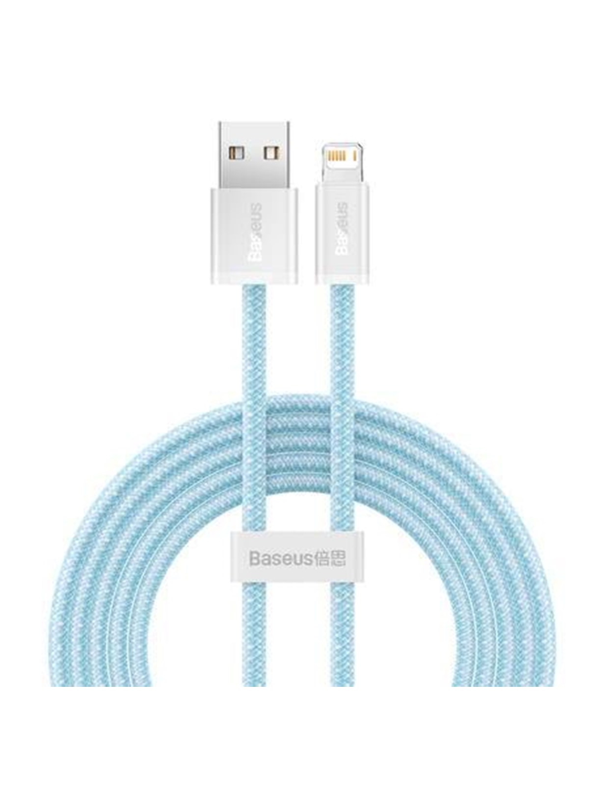 Baseus Dynamic cable USB to Lightning 2.4A 2m (blue), Usb Kabel