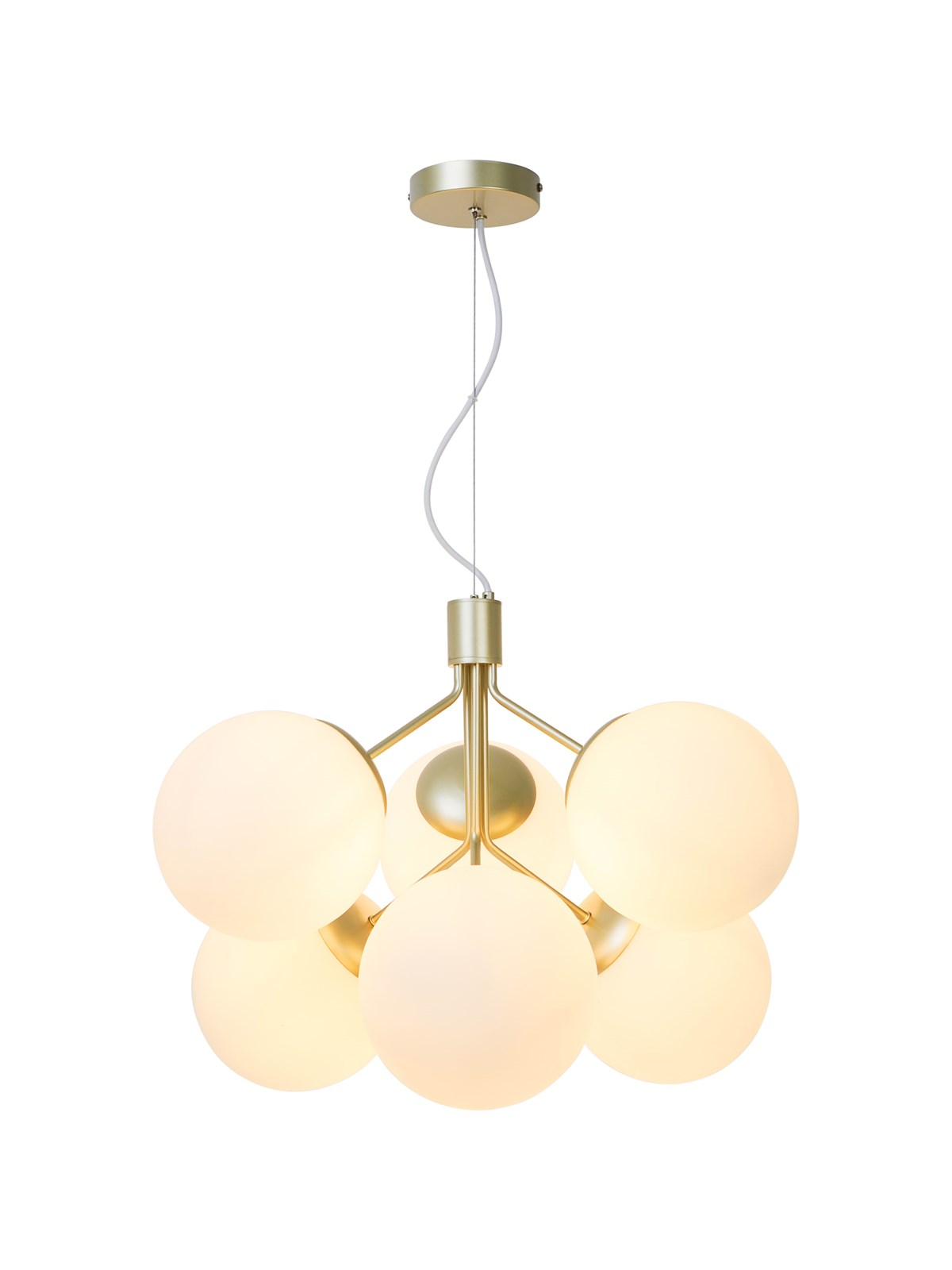 Nordlux Ivona 6-Spot Pendel, Messing, Lampe