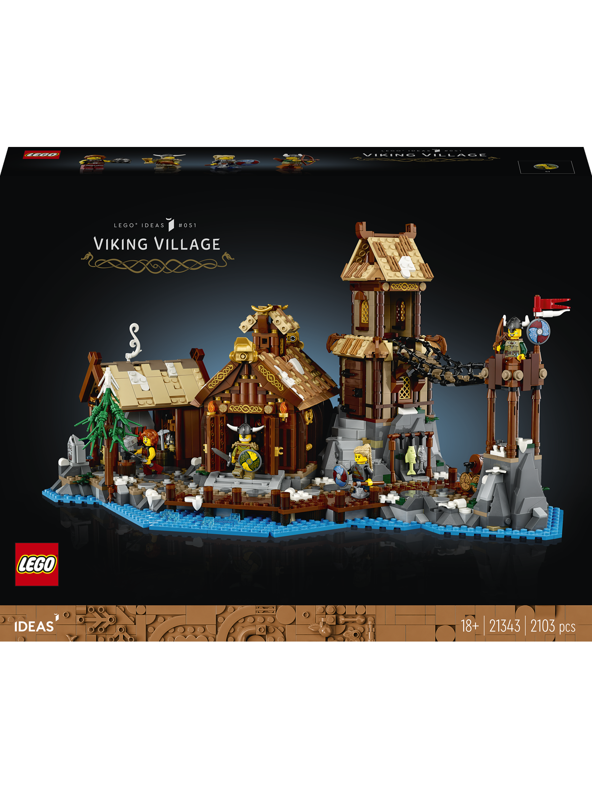 LEGO Ideas 21343 Vikingelandsby