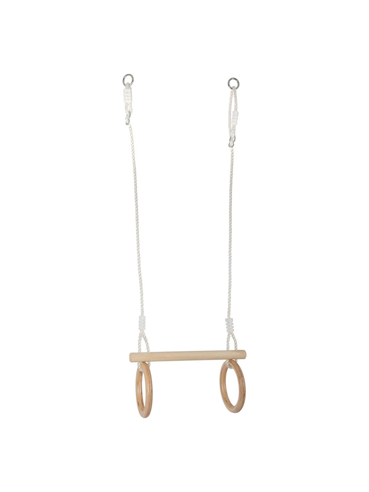 Small Foot - Wooden Trapeze with Gymnastic Rings, Udendørsleg