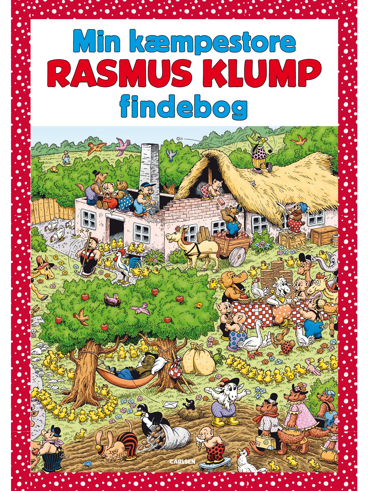 Min kæmpestore Rasmus Klump findebog - Børnebog - Papbog, Børnebog