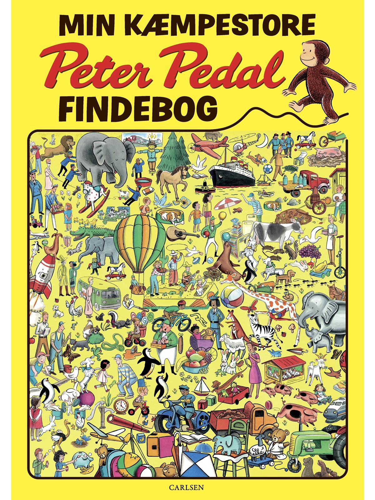 Min kæmpestore Peter Pedal-findebog - Børnebog - Papbog, Børnebog