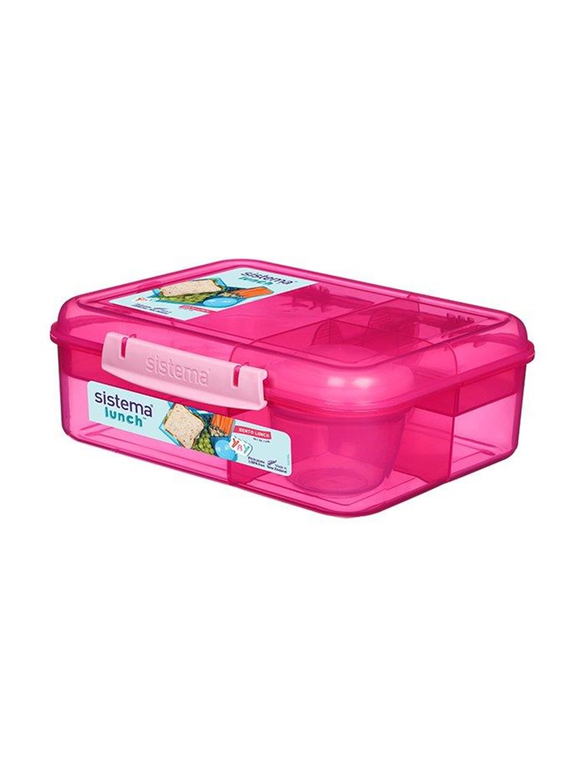 Sistema Bento Lunch 1.65 litre - Pink, Køkkentilbehør