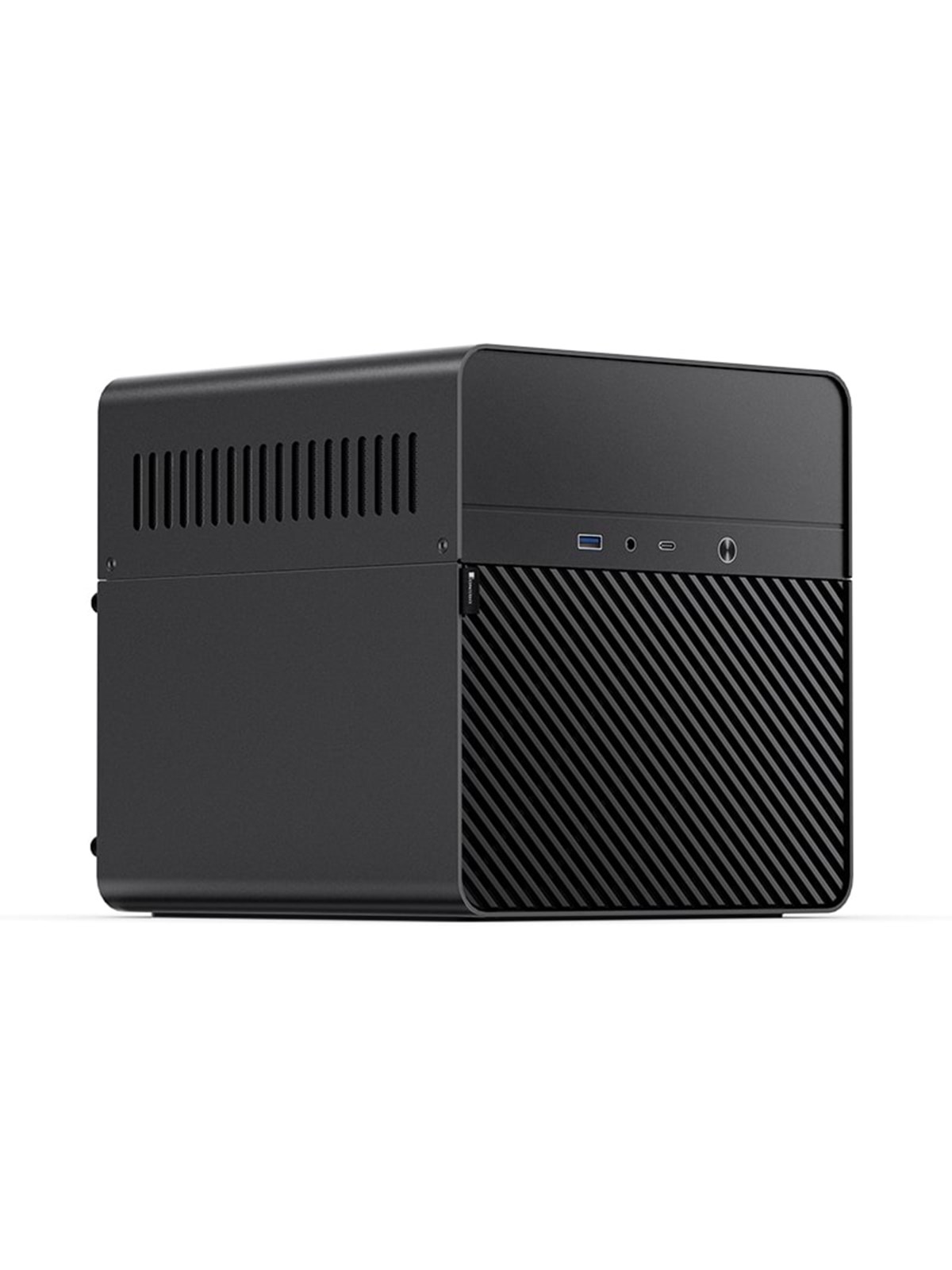 Jonsbo N2 Mini-ITX Case - Black - Kabinet - NAS tower - Sort, Kabinet