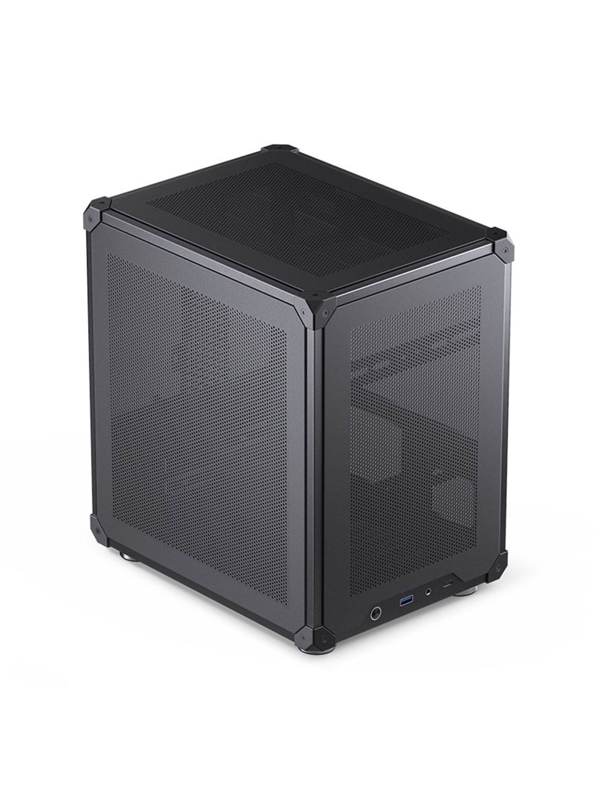 Jonsbo C6 - Black - Kabinet - Minitower - Sort, Kabinet