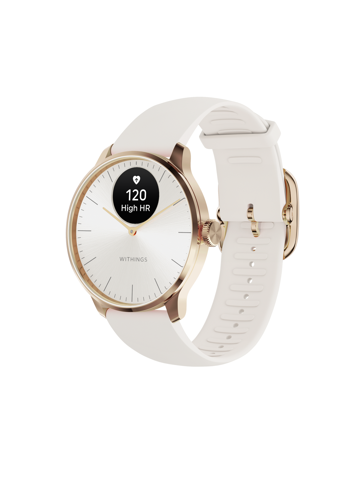 Withings Scanwatch Light - Rose Gold - 37 mm, Smartwatch