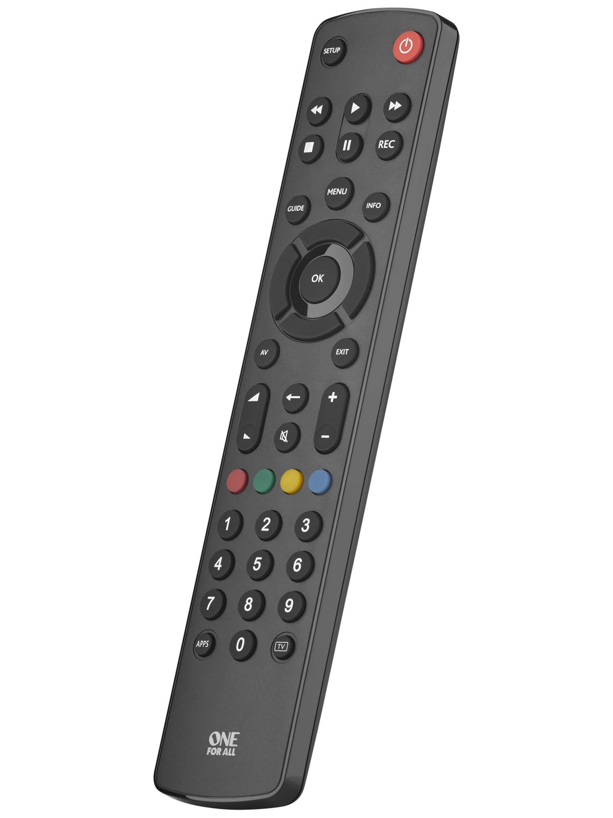 ONEFORALL URC1210, Fjernbetjening