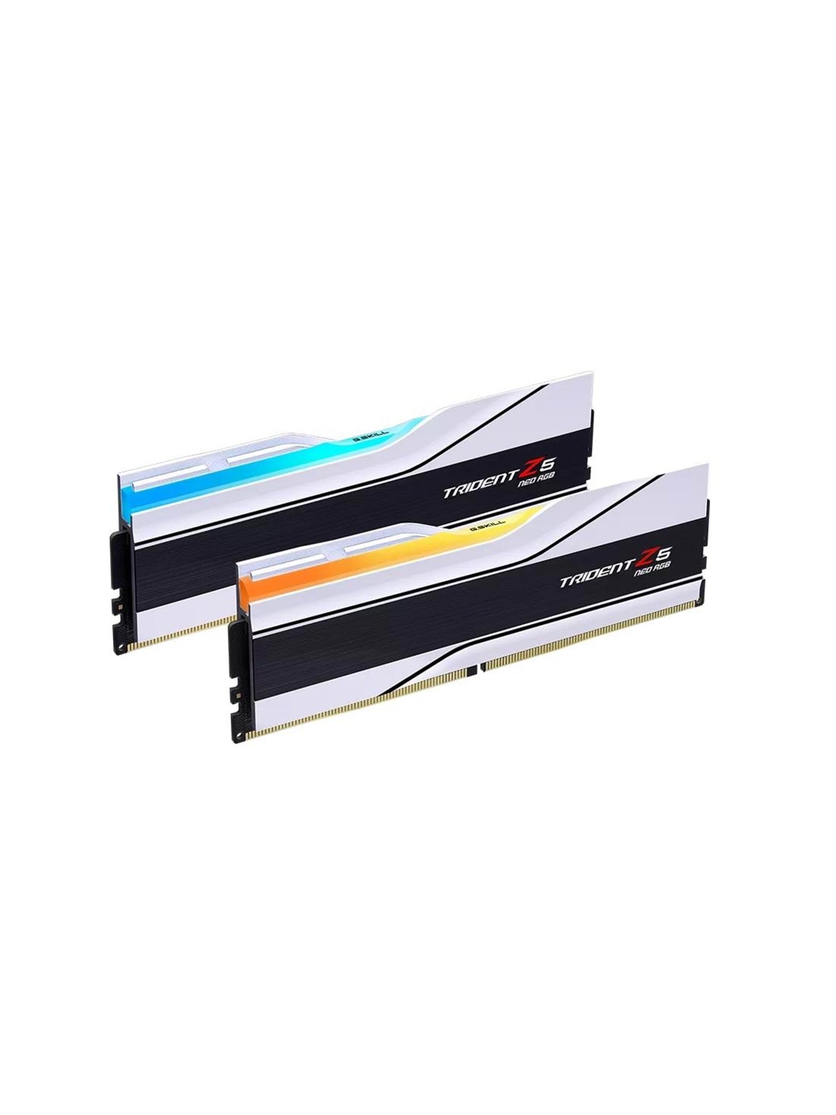 G.Skill Trident Z5 Neo RGB DDR5-6000 - 32GB - CL30 - Dual Channel (2 pcs) - AMD EXPO & Intel XMP - Hvid med RGB