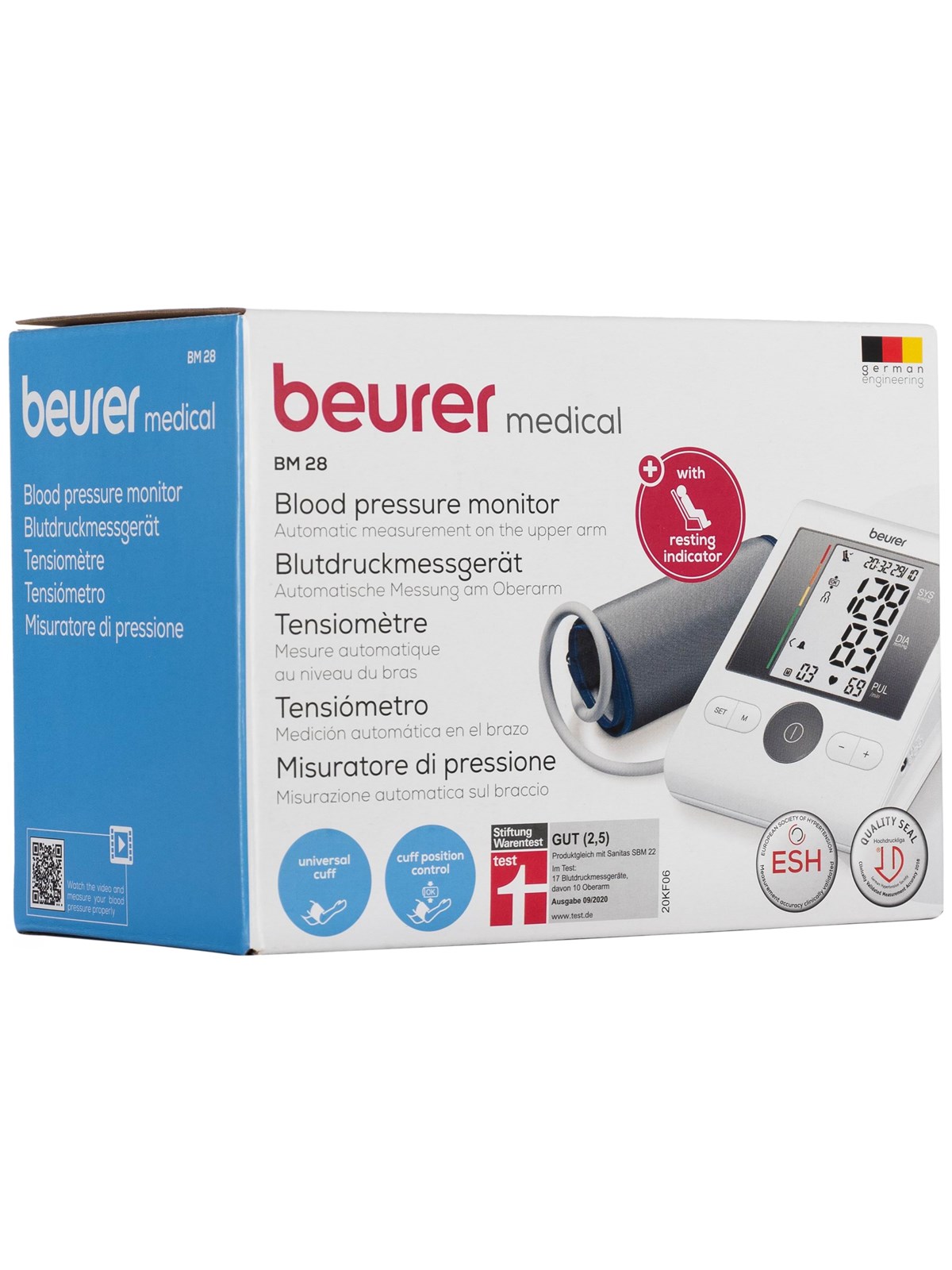 Beurer BM 28 HSD - blood pressure monitor, Personlig Pleje
