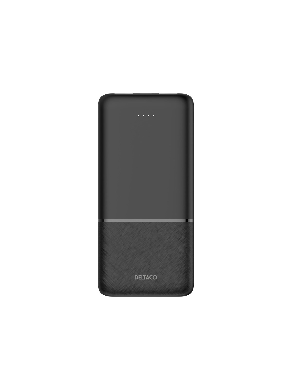 Deltaco PB-C1007 Powerbank - Sort - 10000 mAh, Powerbank